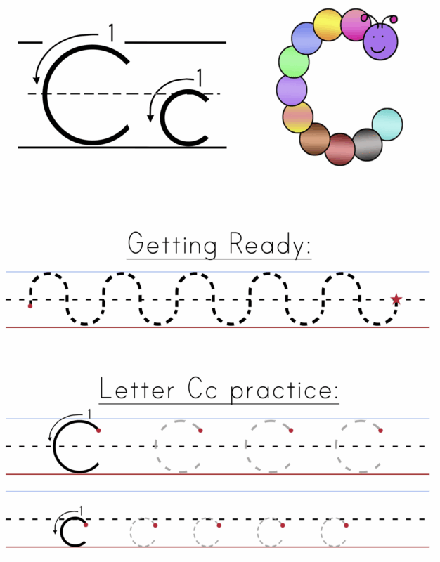 付费图片-學前教育 Preschool ABC level 1 A-Z 寫字練習
